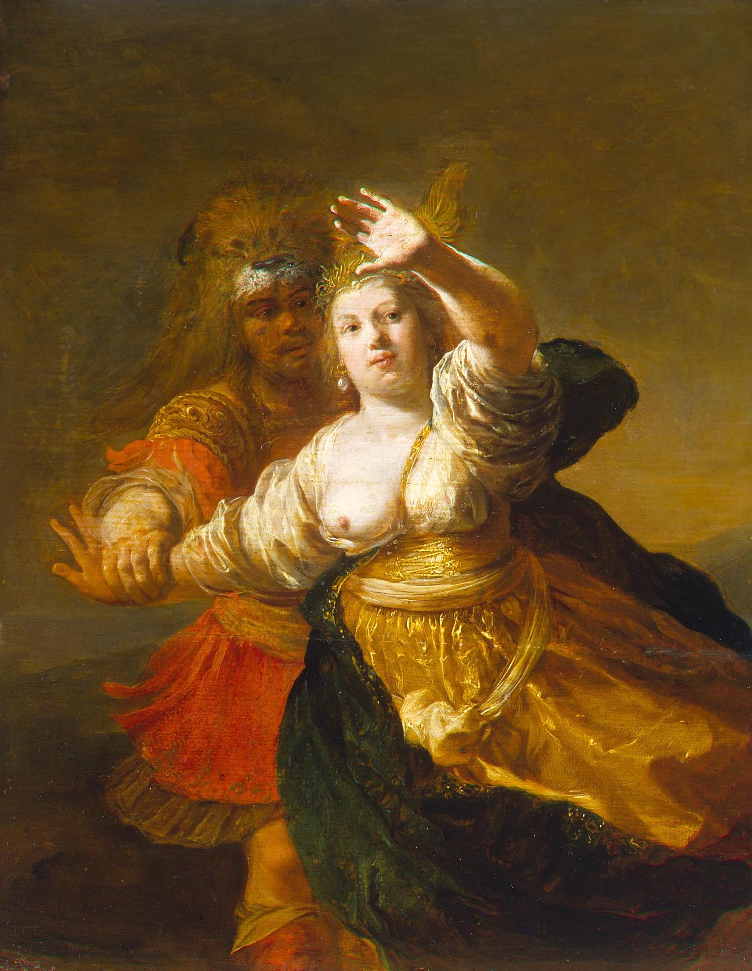 Hercules Obtaining the Girdle of Hyppolita